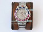 ROF Swiss Replica Rolex Yacht-Master Sapphire Ruby Bezel Watch 40MM